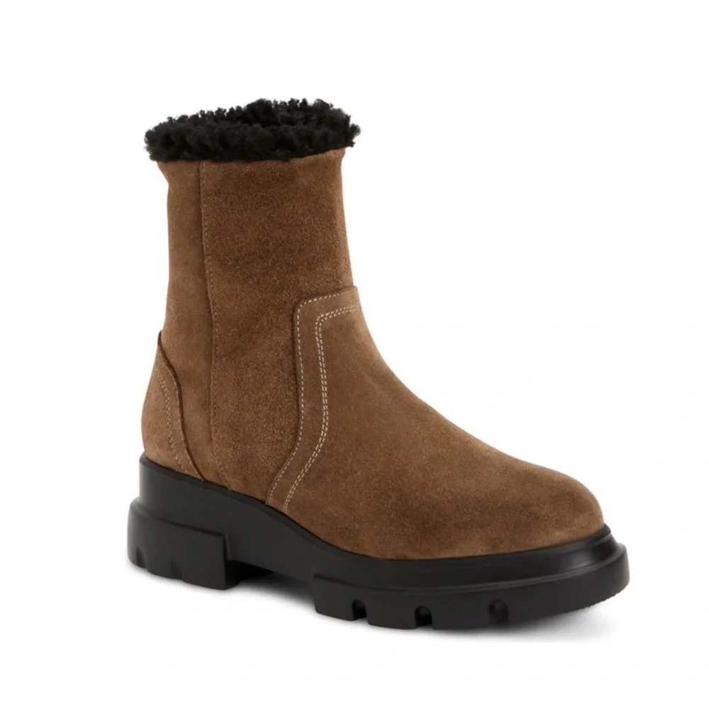 Aquatalia | Kyla Water‎ Resistant Genuine Shearling Bootie